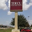 TDECU credit union sign 